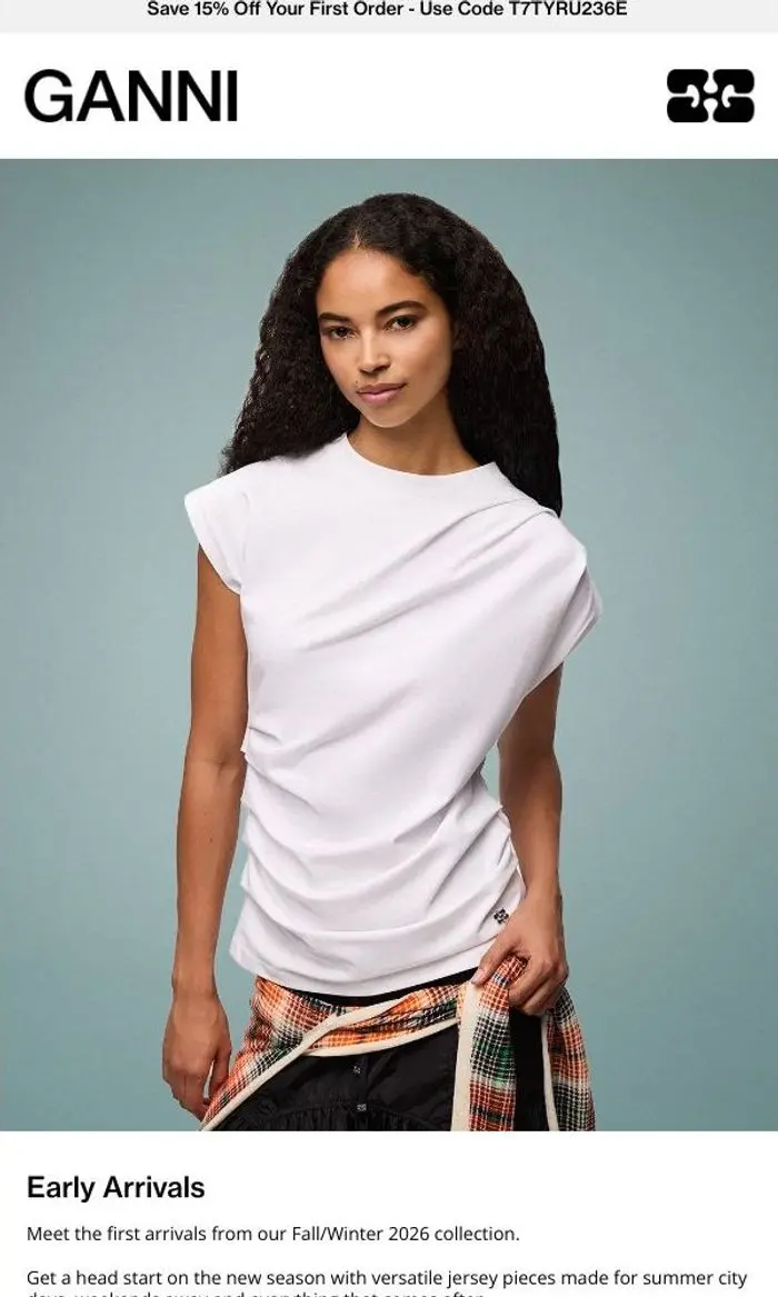 GANNI: Just Landed: Fall/Winter 2026 Early Arrivals