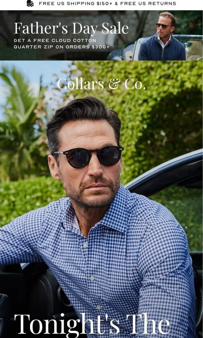 Collars & Co.: Final Hours: Father's Day Sale
