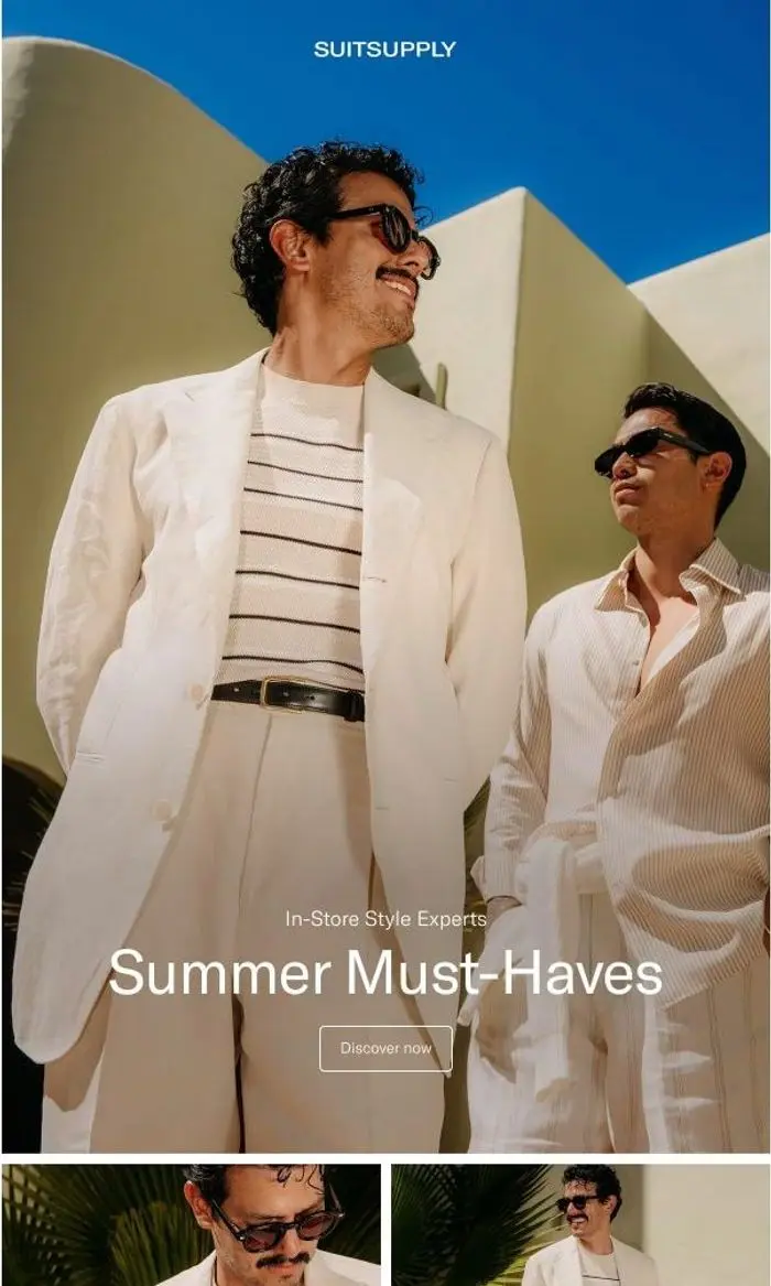 SUITSUPPLY: Our Team’s Summer Must-Haves