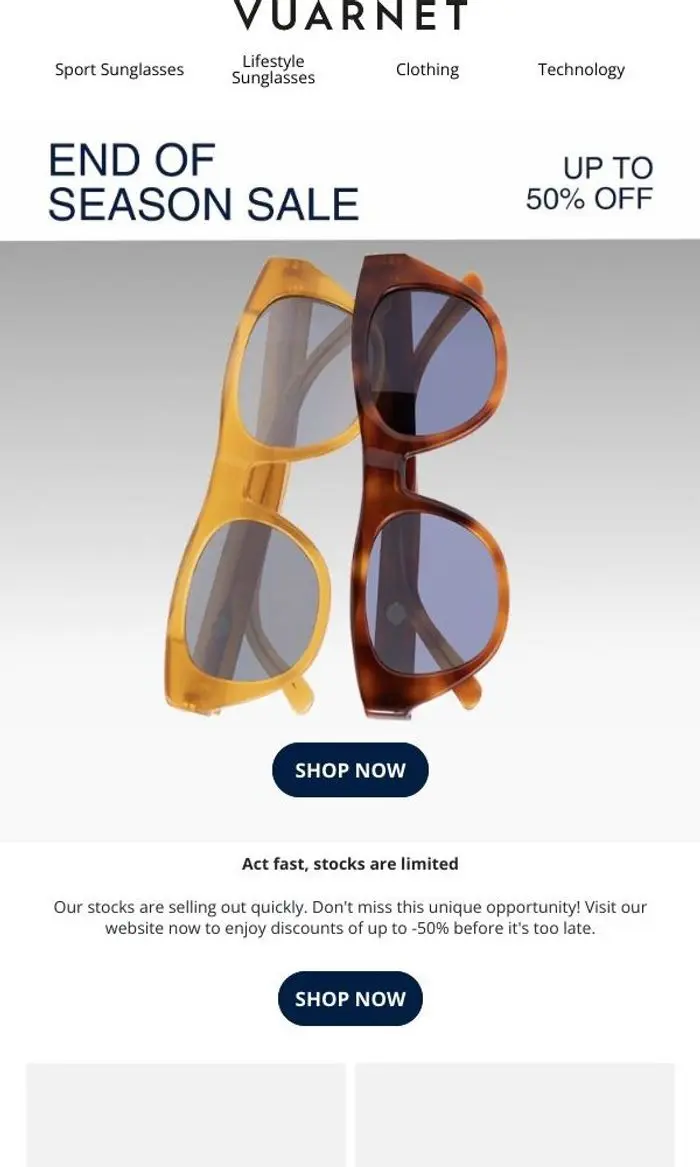Vuarnet: Up to 50% off! Don’t miss out