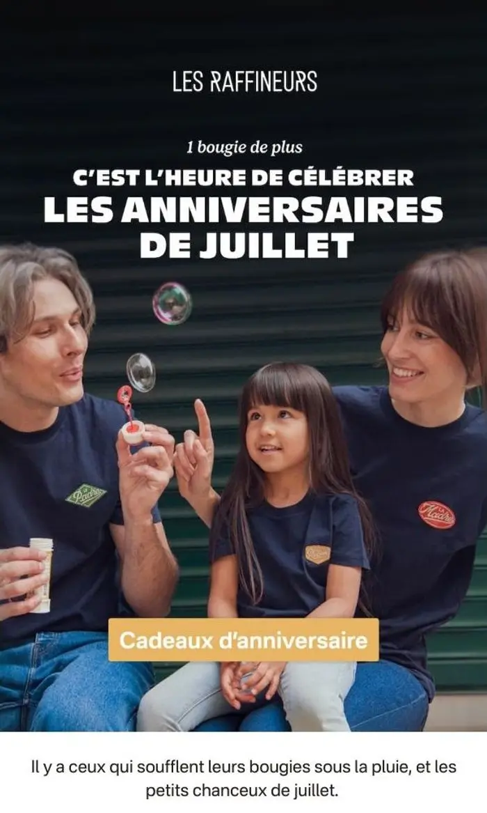 Les Raffineurs: +1 bougie pour les copains de juillet 🎂