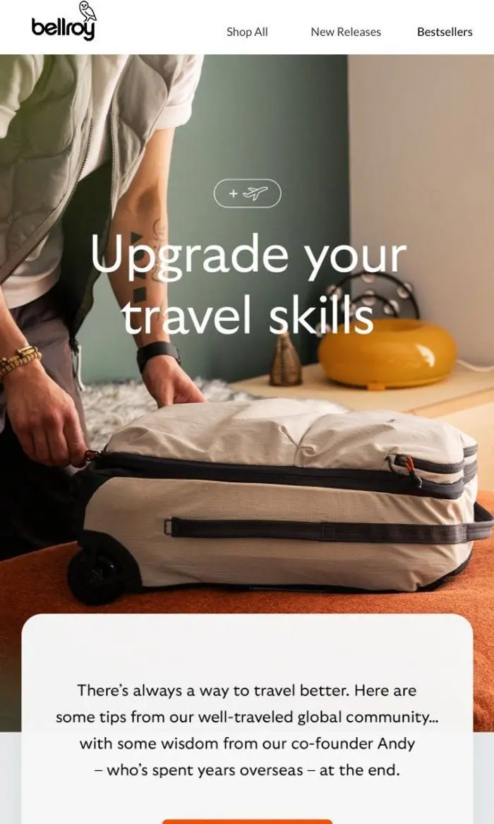 Bellroy: Inside a travel-oriented mind