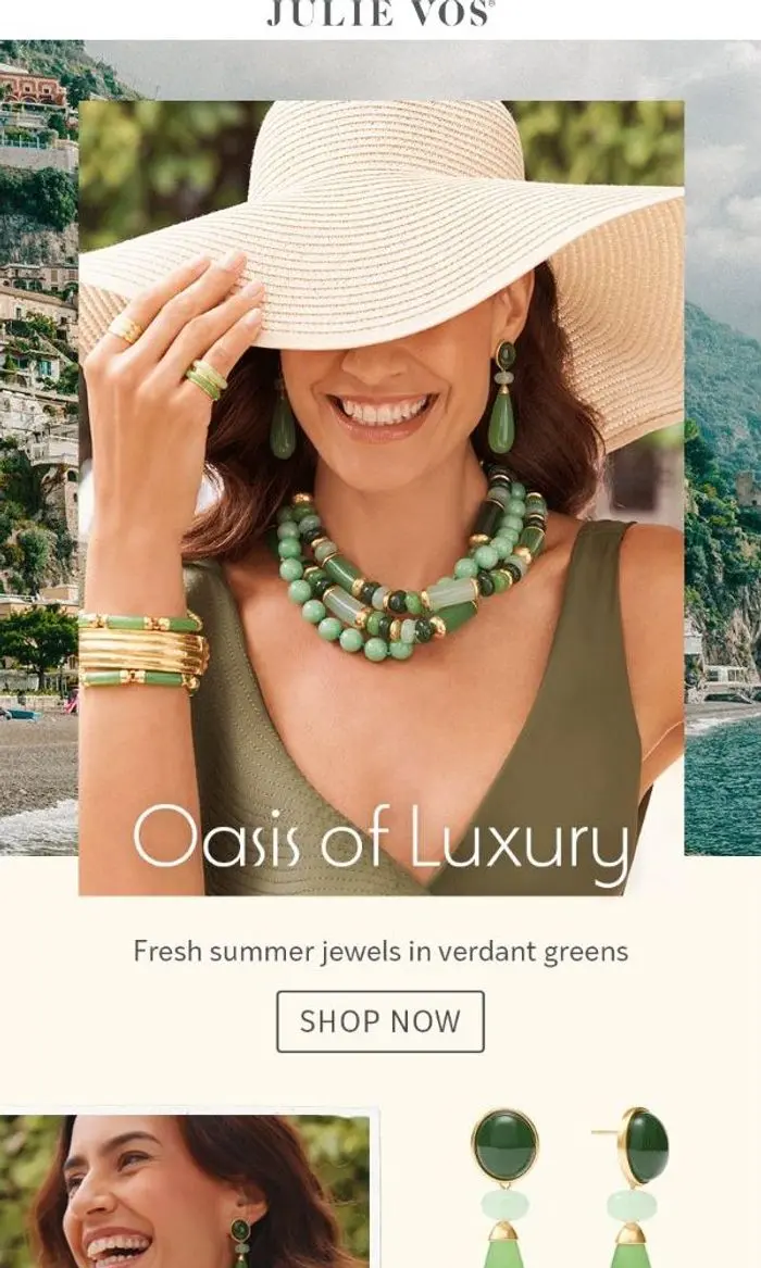 Julie Vos: Oasis of Luxury