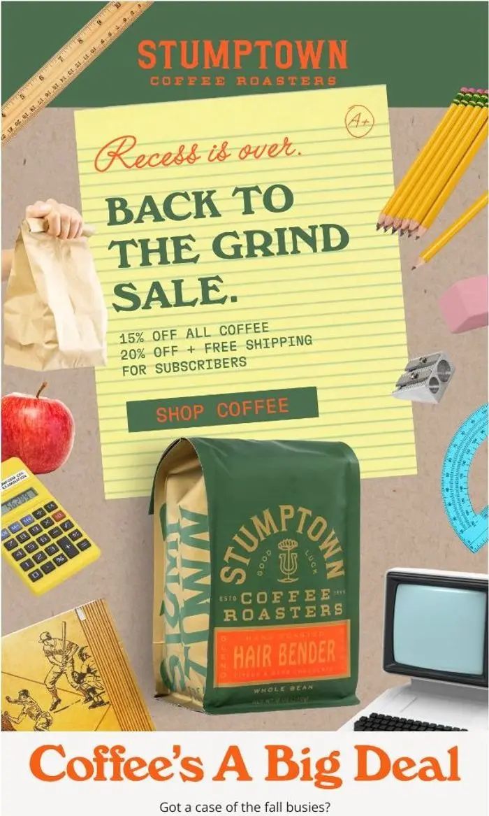 Stumptown Coffee Roasters: The coffee you need is on sale