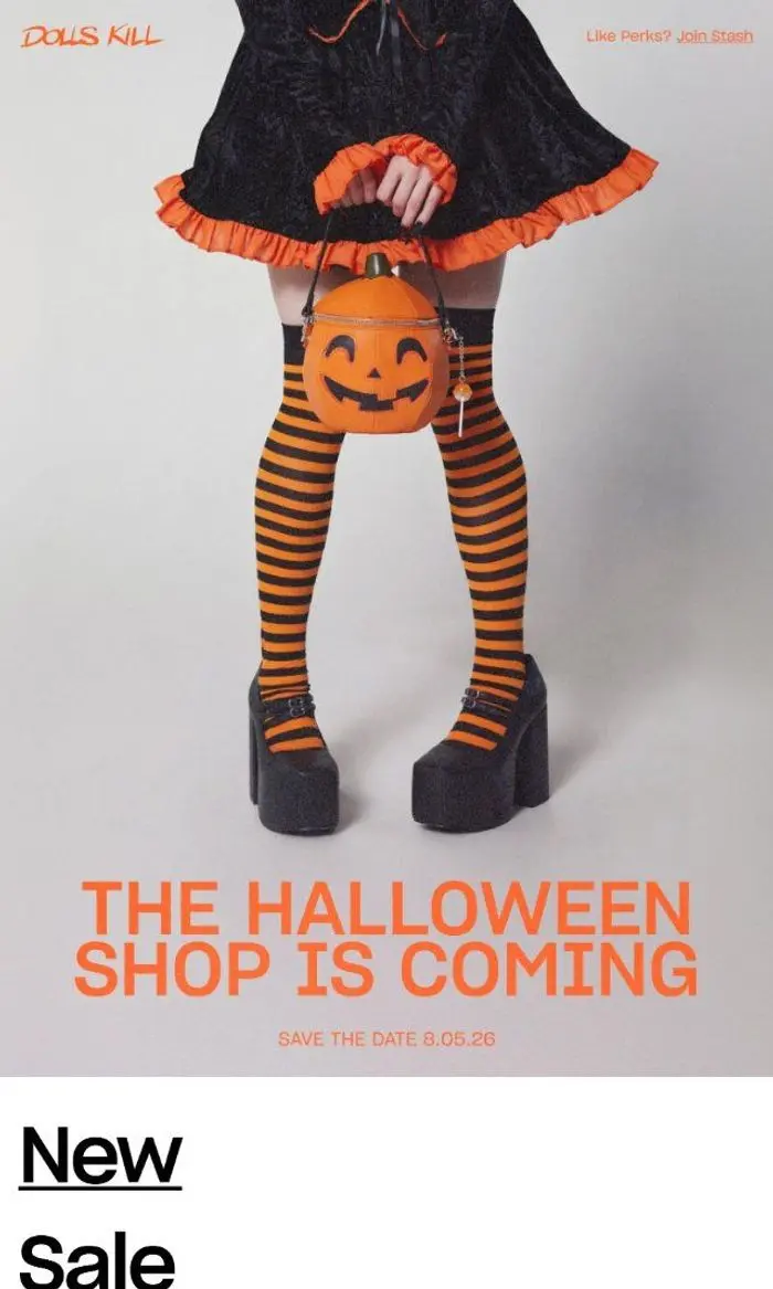 Dolls Kill: 89 Days 'Til Halloween👻🎃