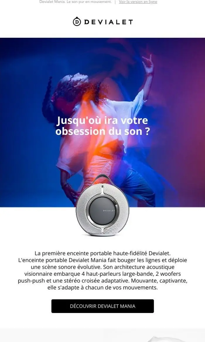 DEVIALET: Un son pur. Partout et à chaque instant.