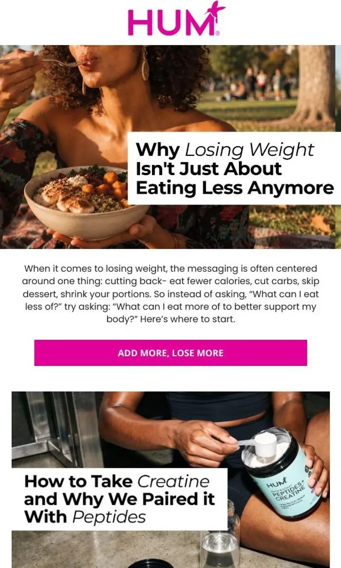 HUM Nutrition: Forget Eating Less. Here’s What an RD Says To Eat More of Instead.