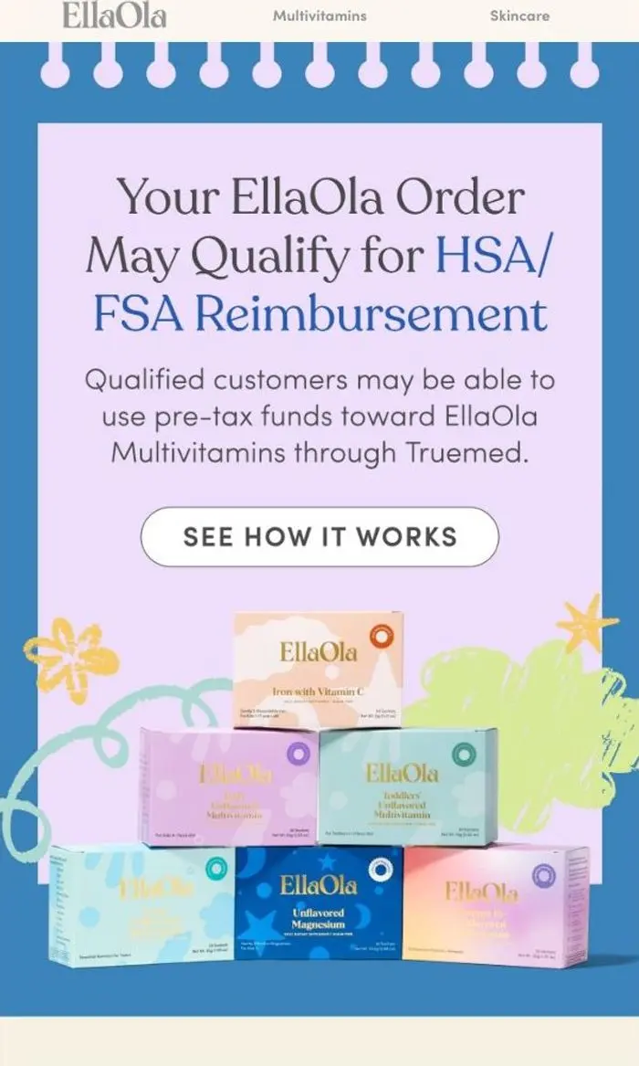 EllaOla: Check Your HSA/FSA Benefits