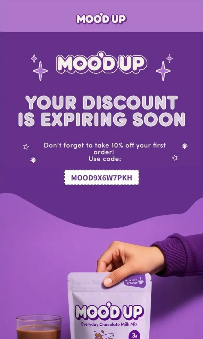 Moo'd Up: Your exclusive discount is about to expire! ⏰