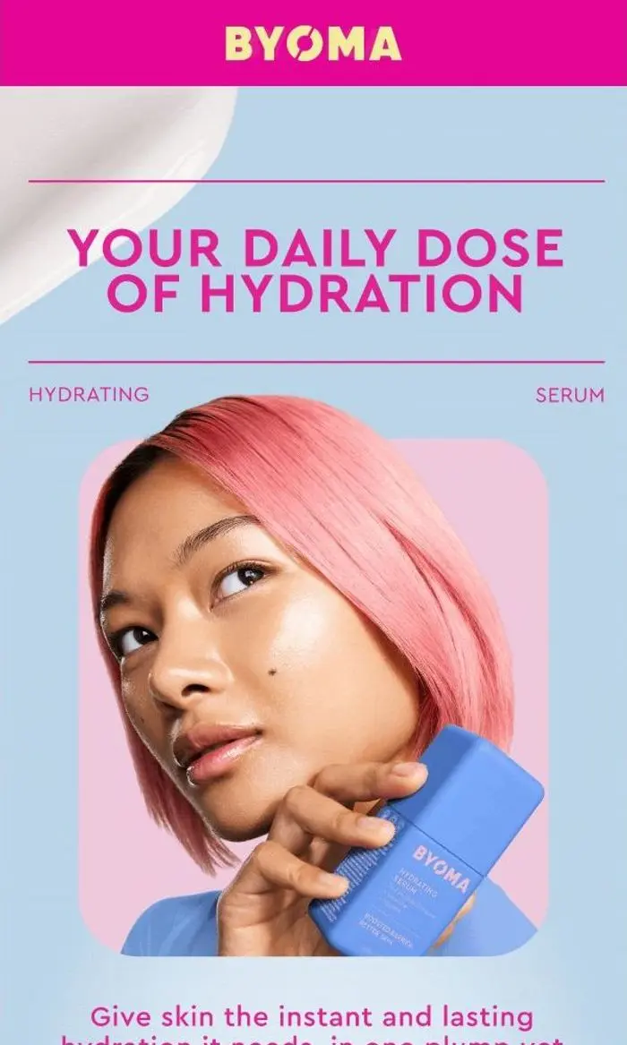 BYOMA: Stay hydrated in the hot weather
