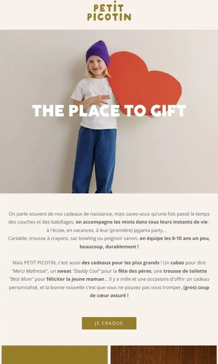 PETIT PICOTIN: The place to gift !
