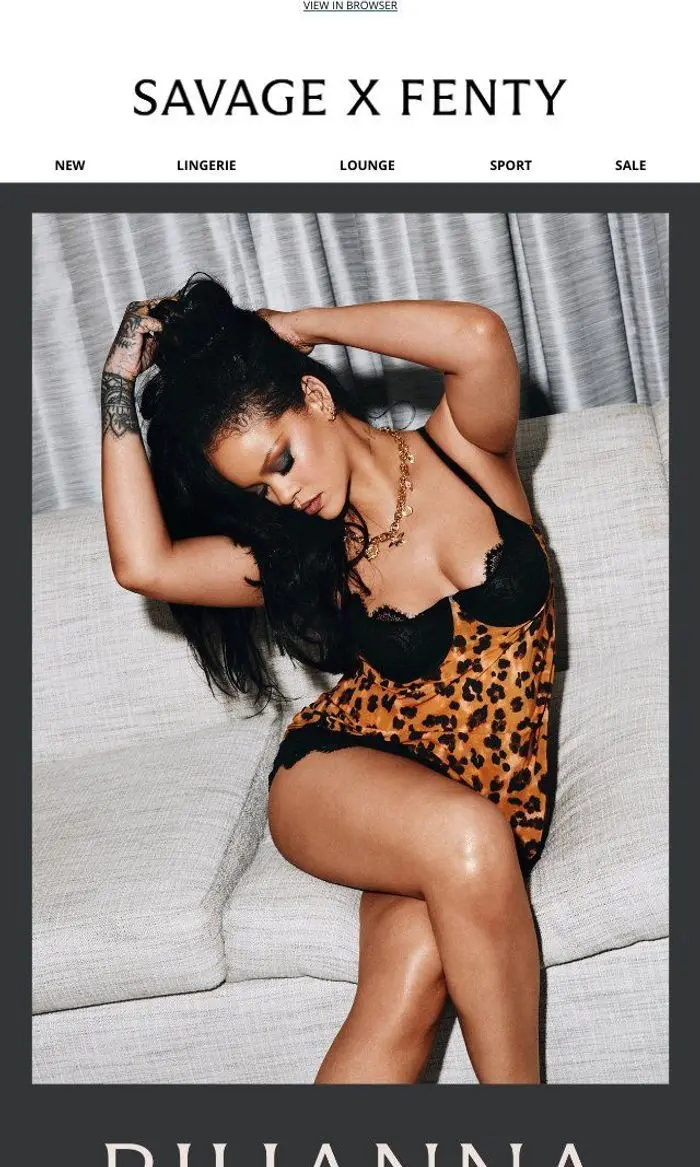 Savage X Fenty: Rihanna's Wildest Look Just Dropped