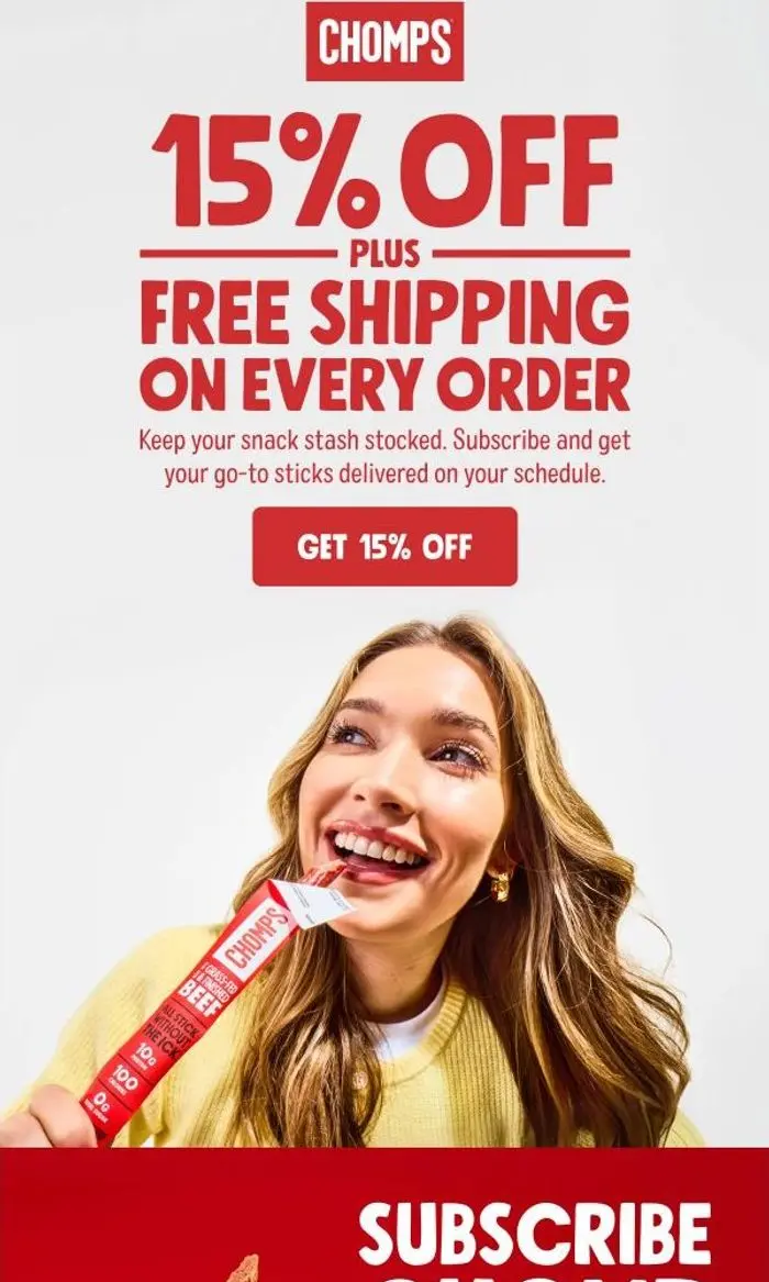 Chomps: More Chomping, less restocking