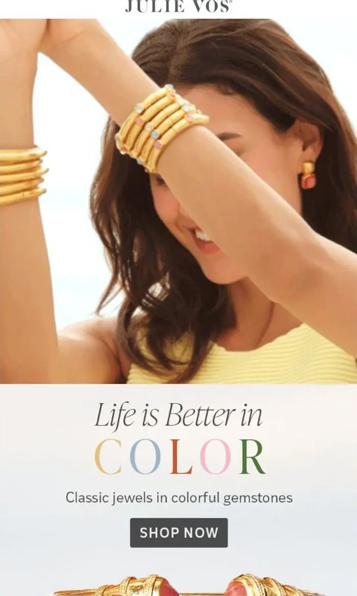 Julie Vos: Classic jewels in colorful gemstones