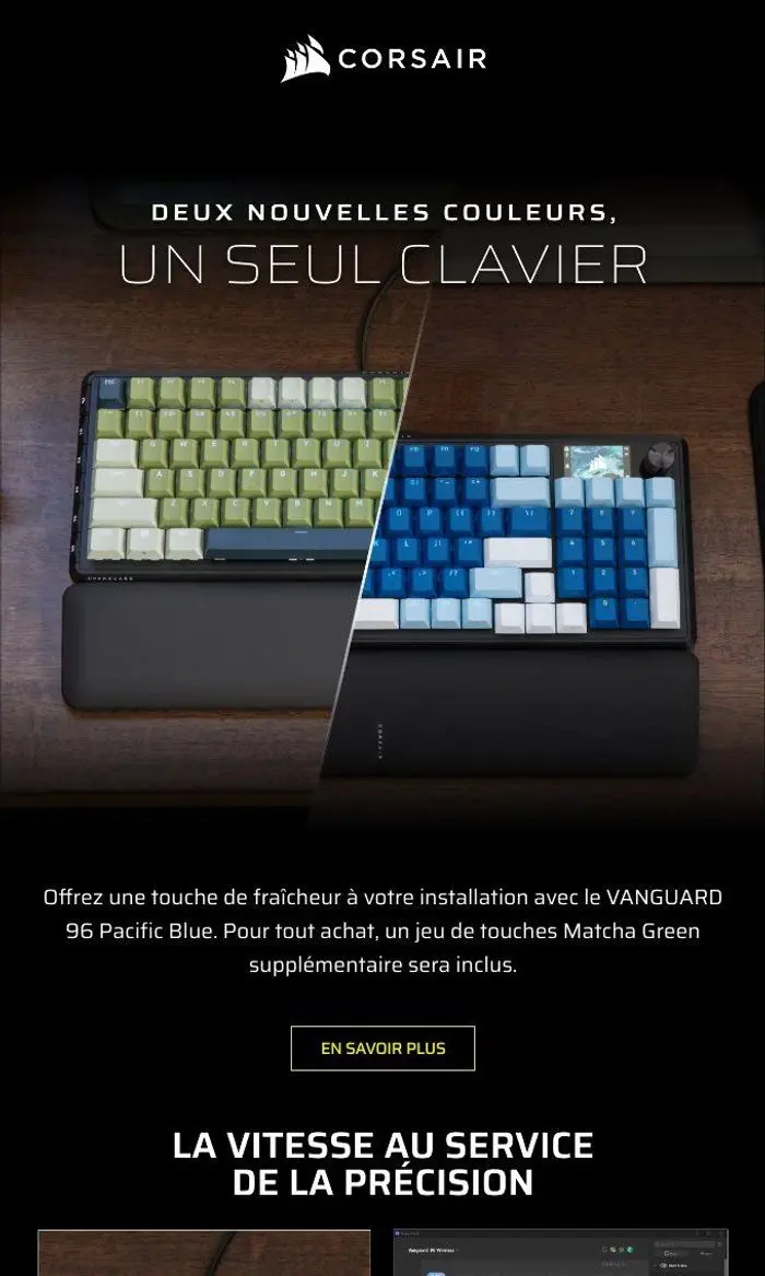 CORSAIR: Découvrez deux nouveaux looks audacieux