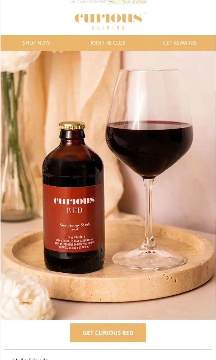 Curious Elixirs: curious red is almost sold out (again)