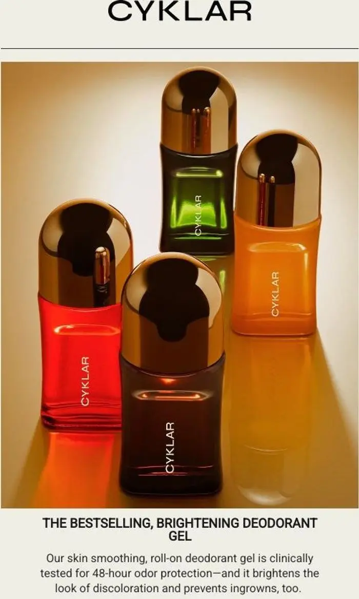 CYKLAR: The Signature Deo Set