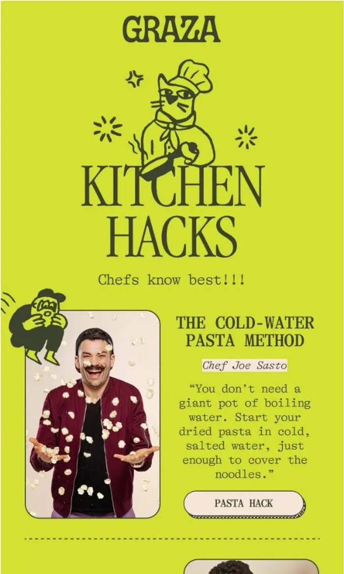 Graza: 3 chef-approved cooking hacks