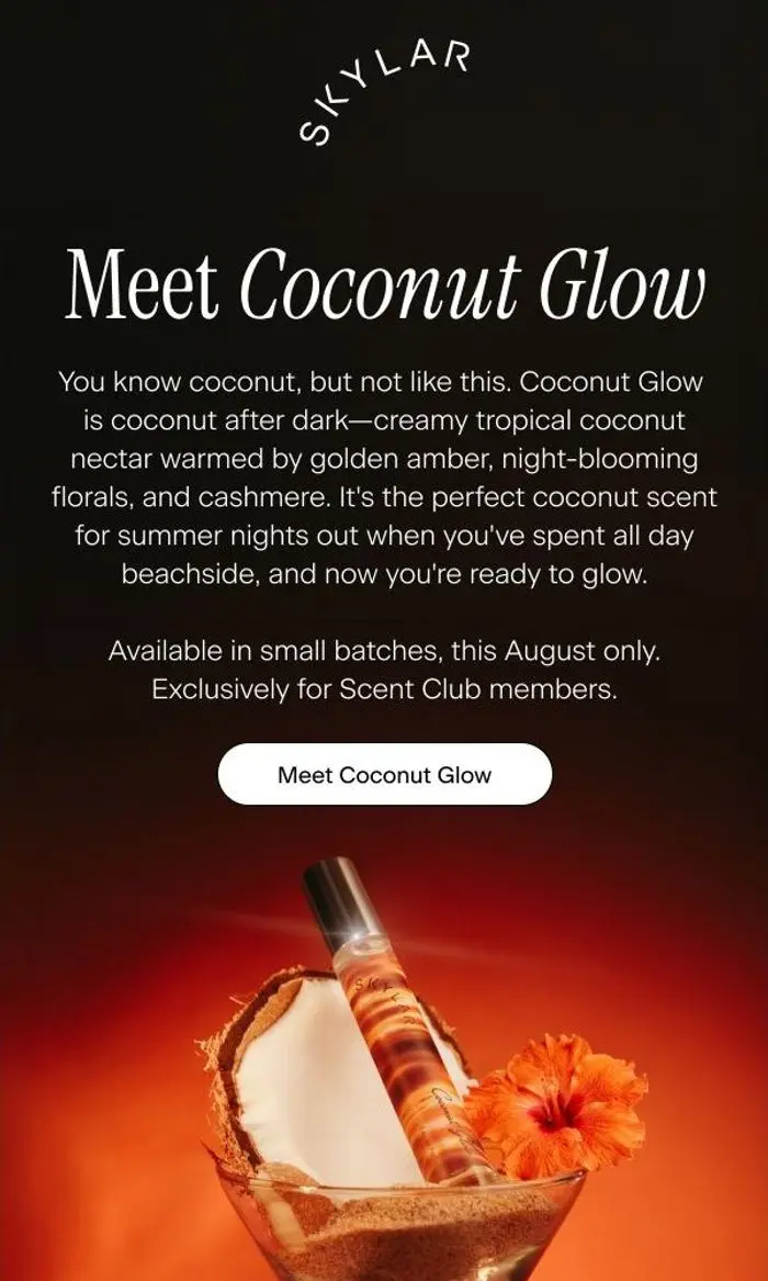 Skylar: August's Scent Club Exclusive Is Here 🌴