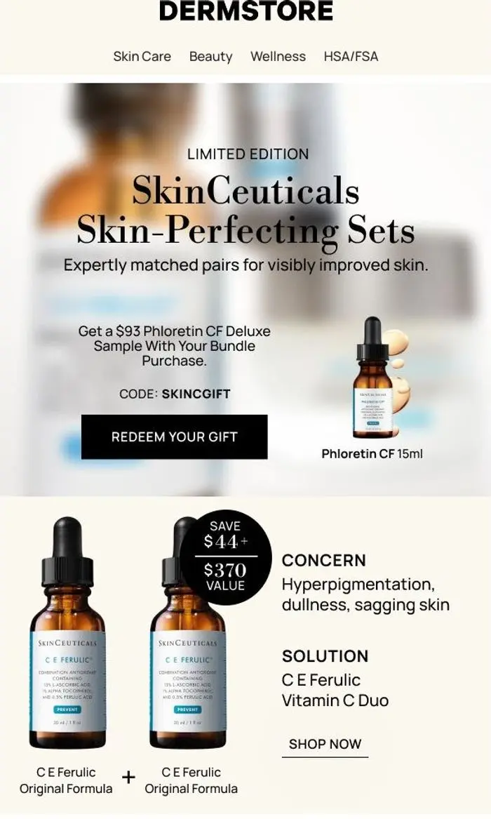 Dermstore: Meet SkinCeuticals Bundles—Now 12% Off