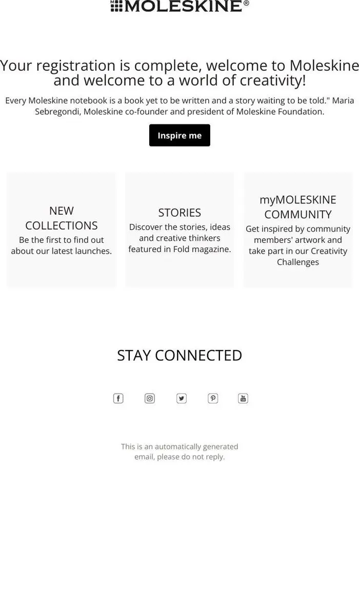 Moleskine: Welcome to Moleskine
