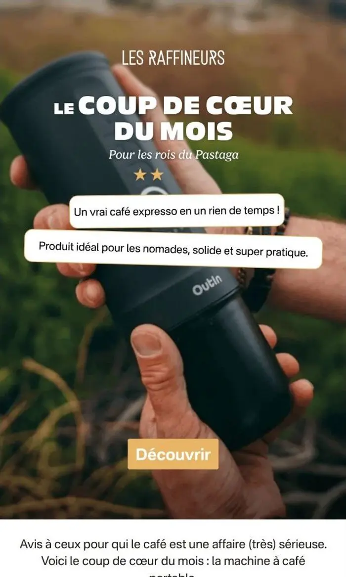Les Raffineurs: Votre coup de cœur du mois ☕