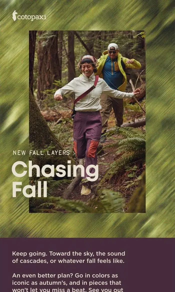 Cotopaxi: Just dropped: new fall layers