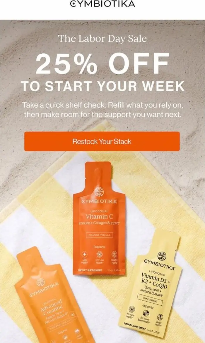 Cymbiotika: Sunday is for small resets