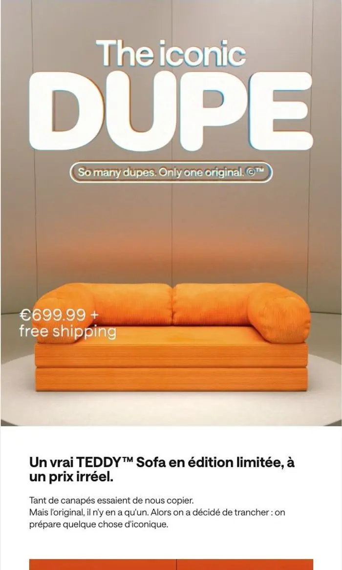 OMHU: Iconic Dupe arrive bientôt