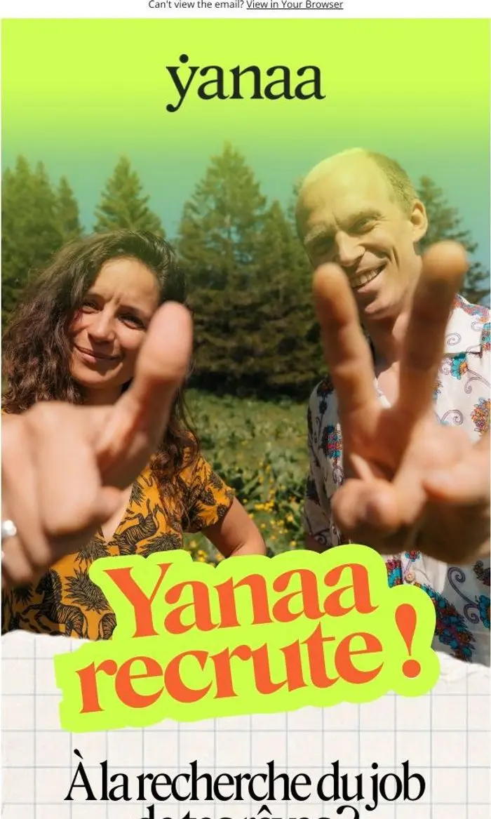 Yanaa: Yanaa recrute : seriez-vous le double d’Anouck ?