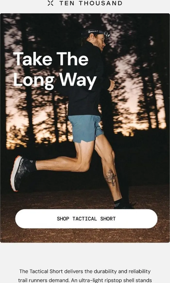 TEN THOUSAND: Ready. Set. Trail.