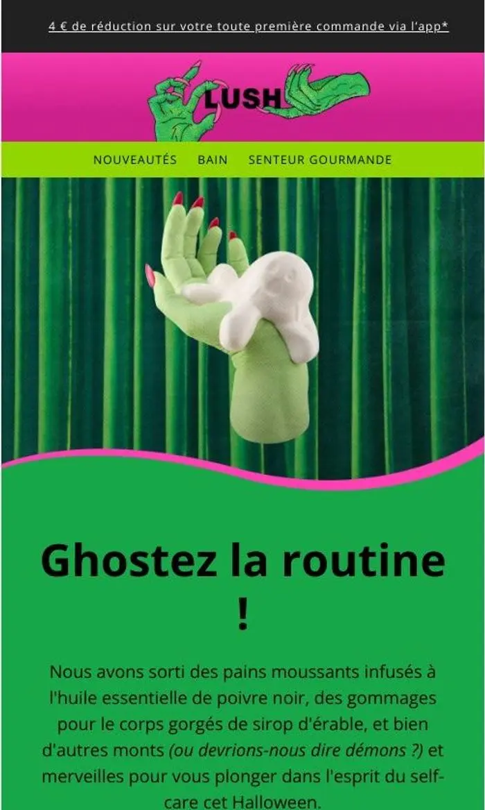 Lush France: Besoin d'invoquer un peu de self-care ?