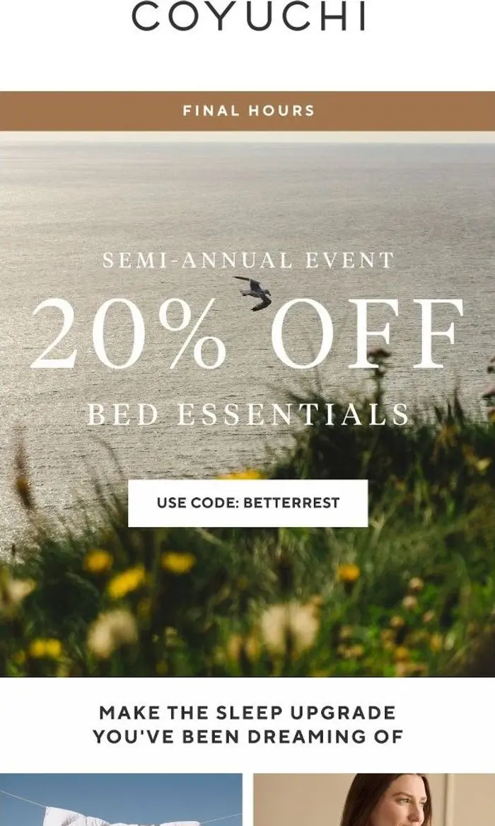 C O Y U C H I: 20% Off Deeper Sleep ENDS TONIGHT!