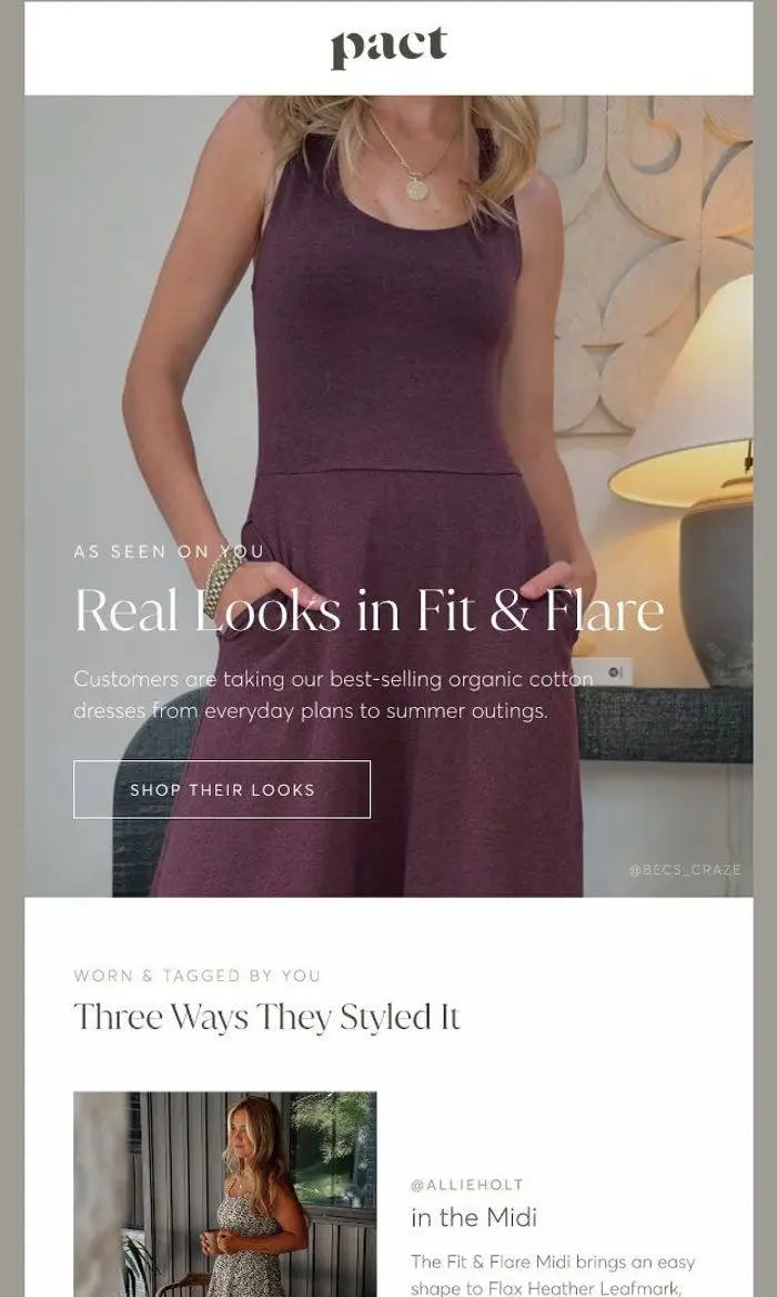 p a c t ®: Fit & Flare in Real Life