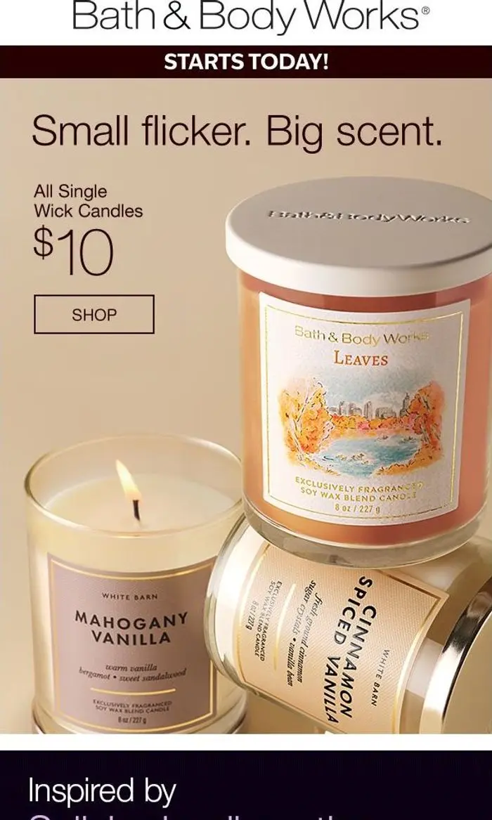 Bath & Body Works: 👀 in the mood for something new?