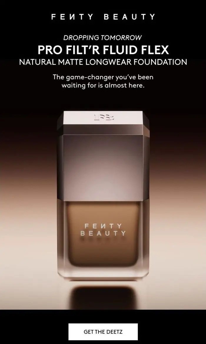 Fenty Beauty: Our new foundation drops tomorrow 🤎
