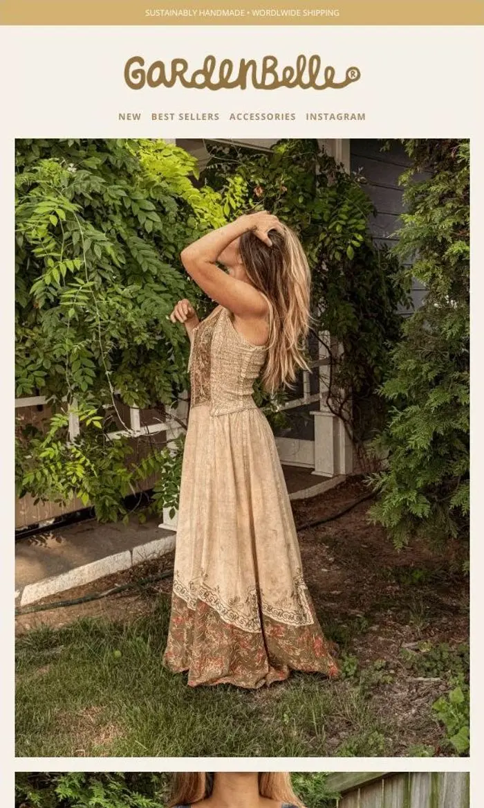 Gardenbelle Shop: Providence Corset Maxi Dress is Live!