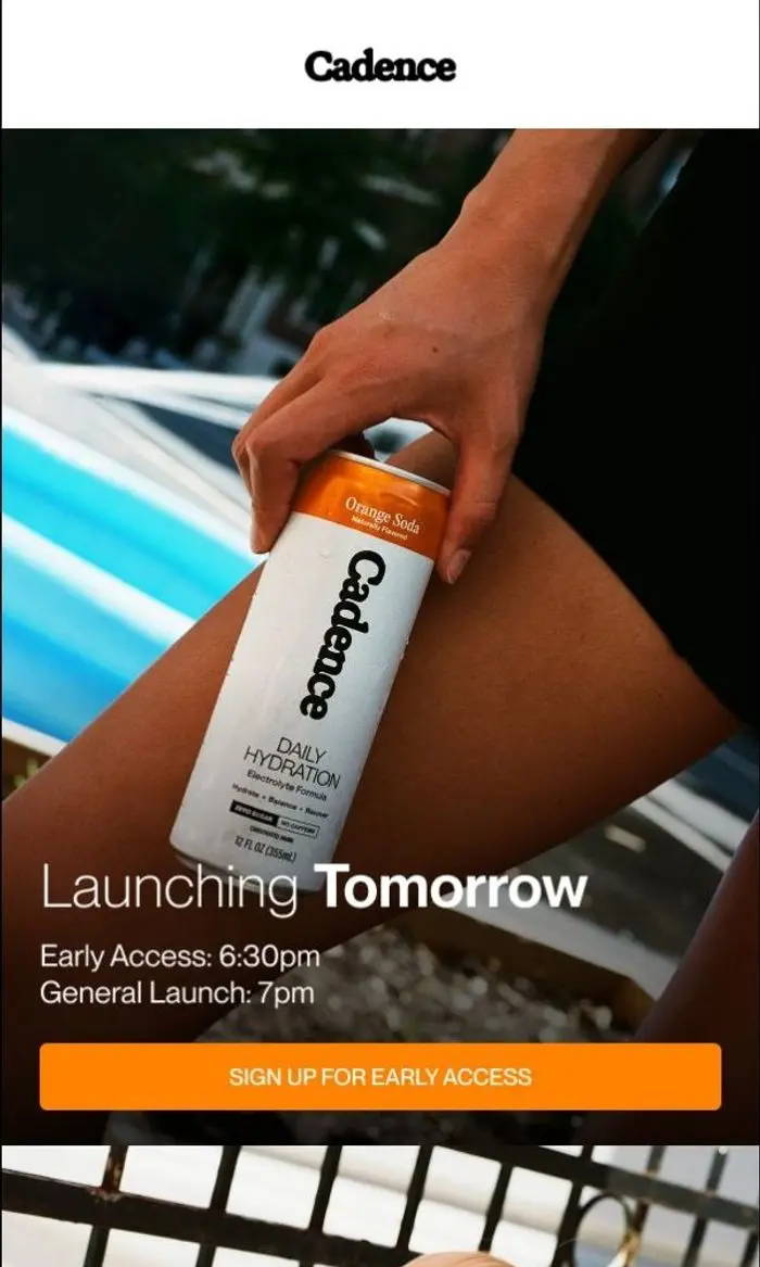 Cadence: Orange Soda Launches Tomorrow