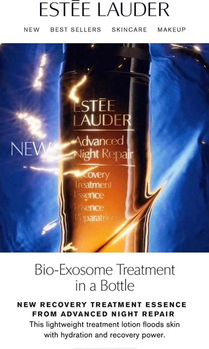 Estée Lauder: New ✨ Bio-Exosome Treatment in a Bottle