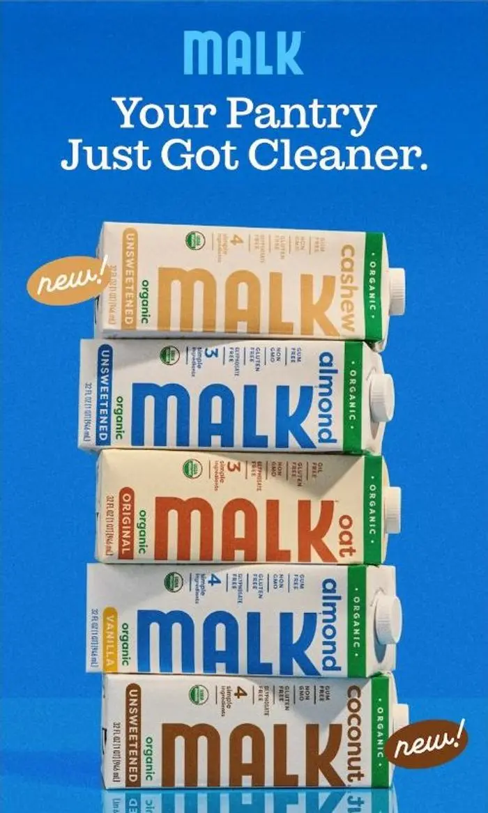 MALK Organics: New! Your Pantry Just Got Cleaner
