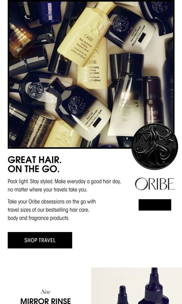 Oribe Hair Care: GREAT HAIR. ON THE GO.