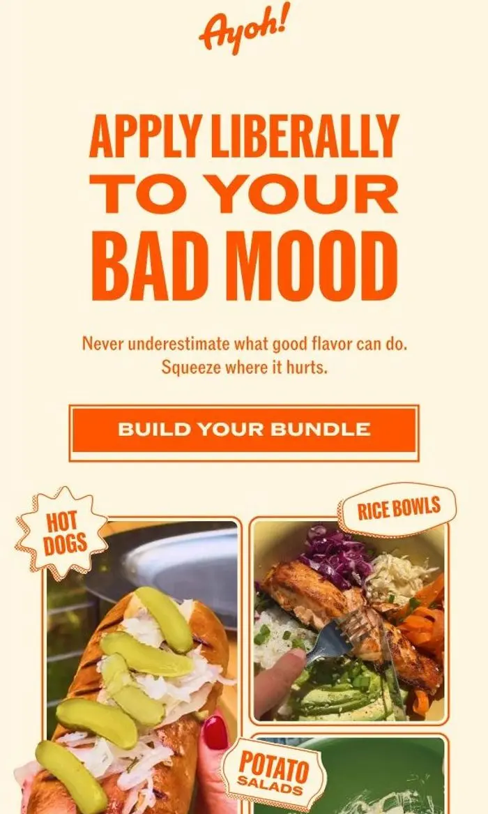 AYOH Foods: FOR EXTERNAL AND INTERNAL USE