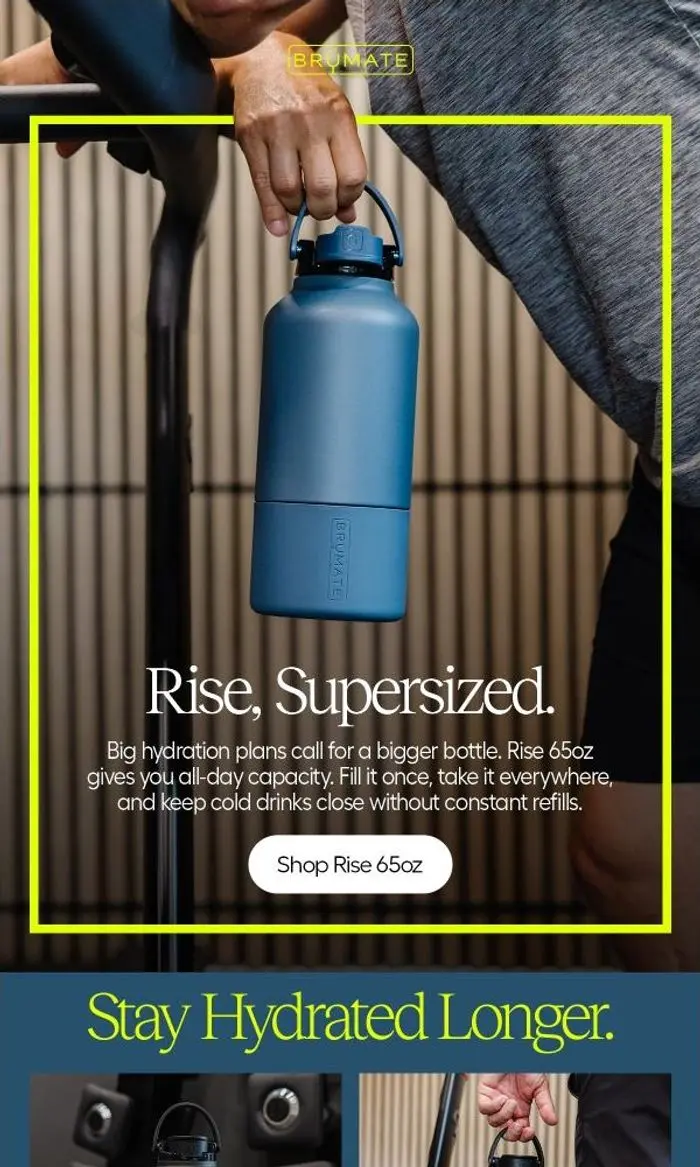 BrüMate: Rise 65oz Has Arrived ✅