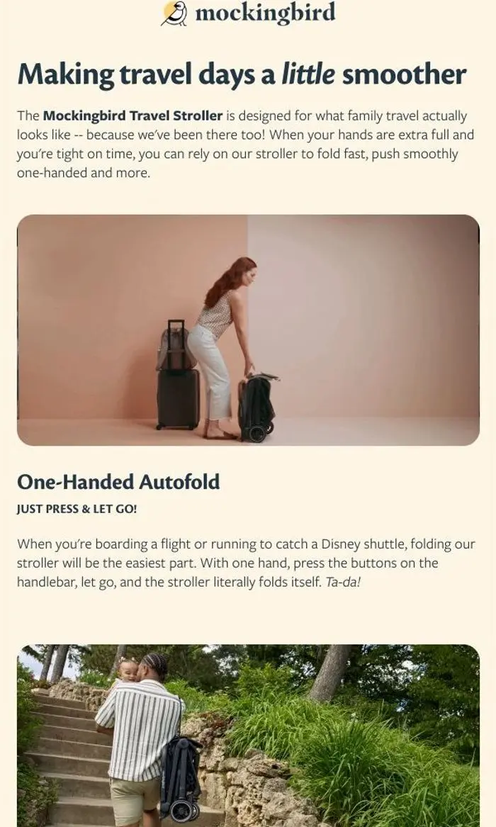 Mockingbird: Smooth travel days ahead 🛫