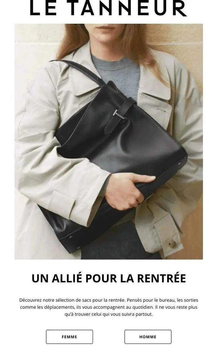 LE TANNEUR: Back to work