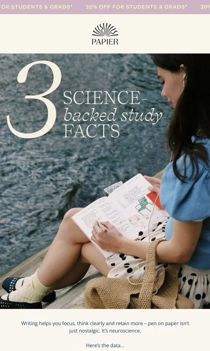Papier: What science says about studying