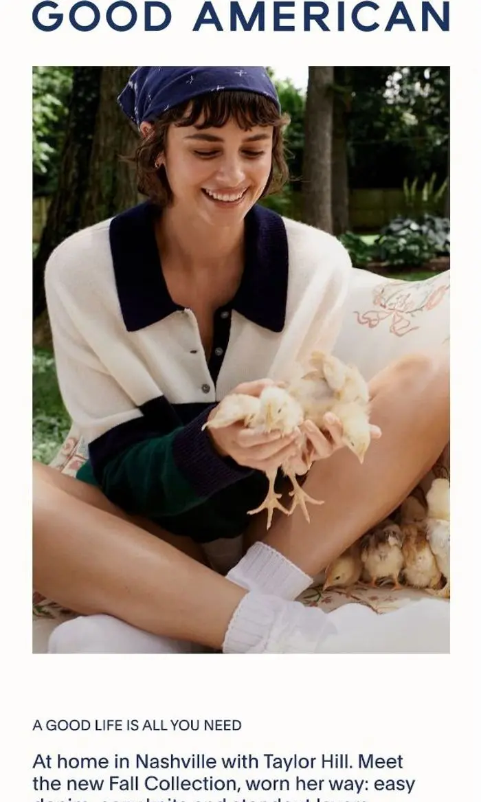 GOOD AMERICAN: Taylor Hill's Good American Dream