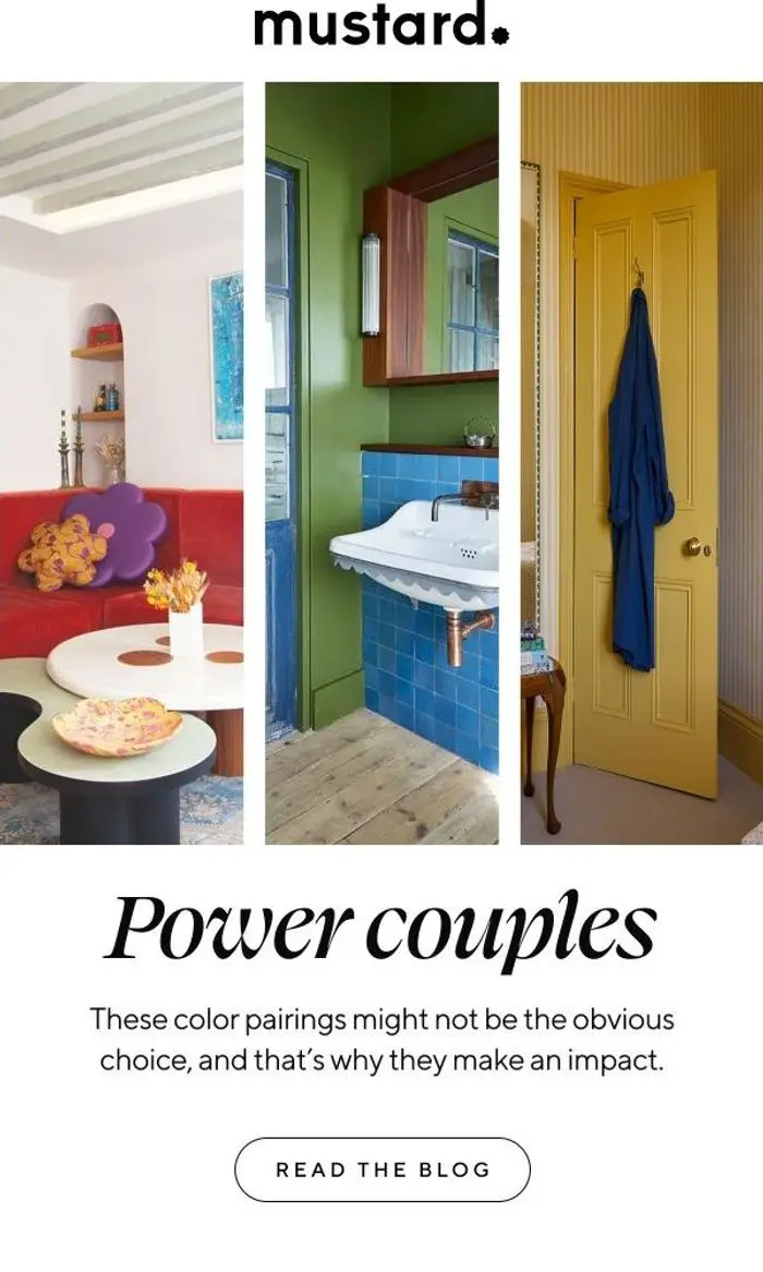 Mustard Made USA: Color combos you need to try