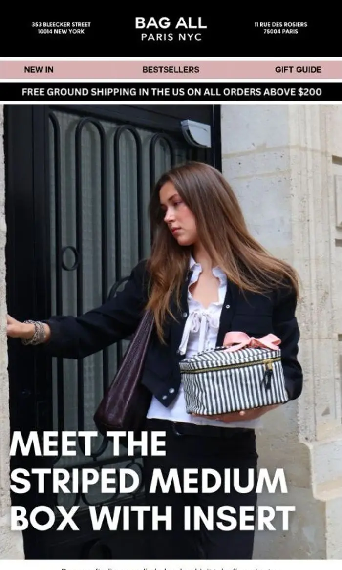Bag-all: We fixed the beauty bag black hole.