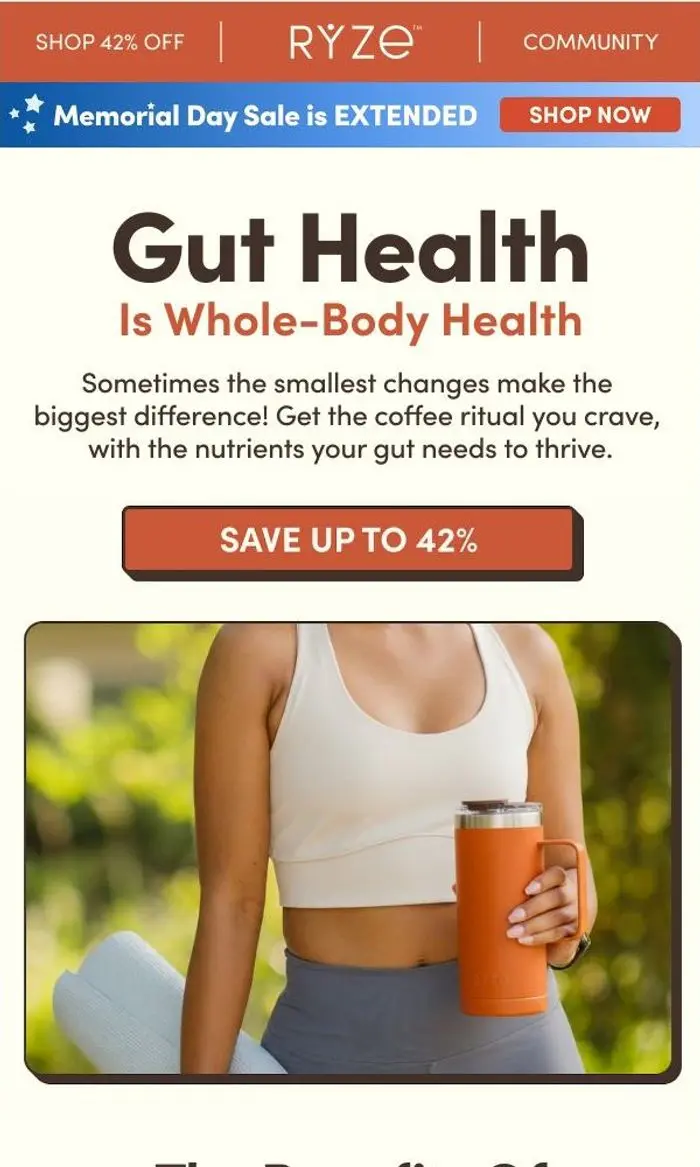 RYZE Superfoods: The coffee your gut craves ☕